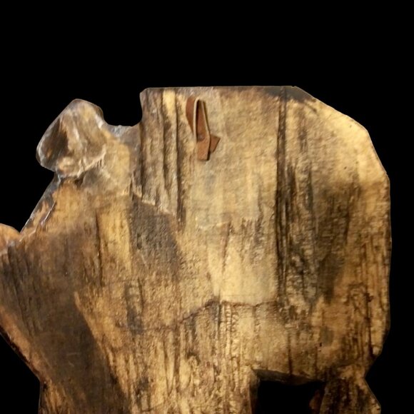 Vintage African Sculptural Wall Hanging , Home Decor, African Wood Carving, Art - Picture 8 of 16